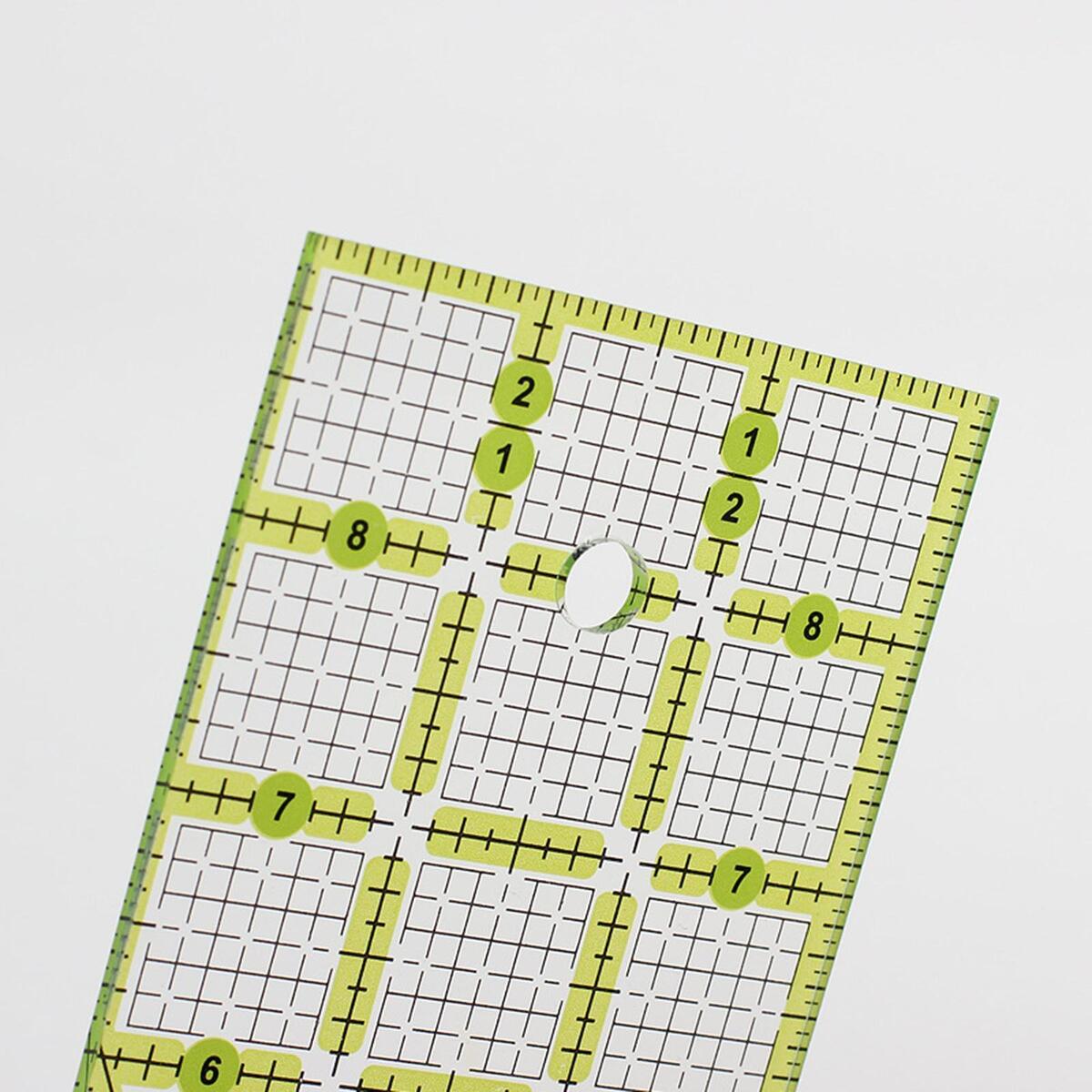 Ruler Corner Cgrccc Creative Acrylic Quilting Ruler  Curved Corner