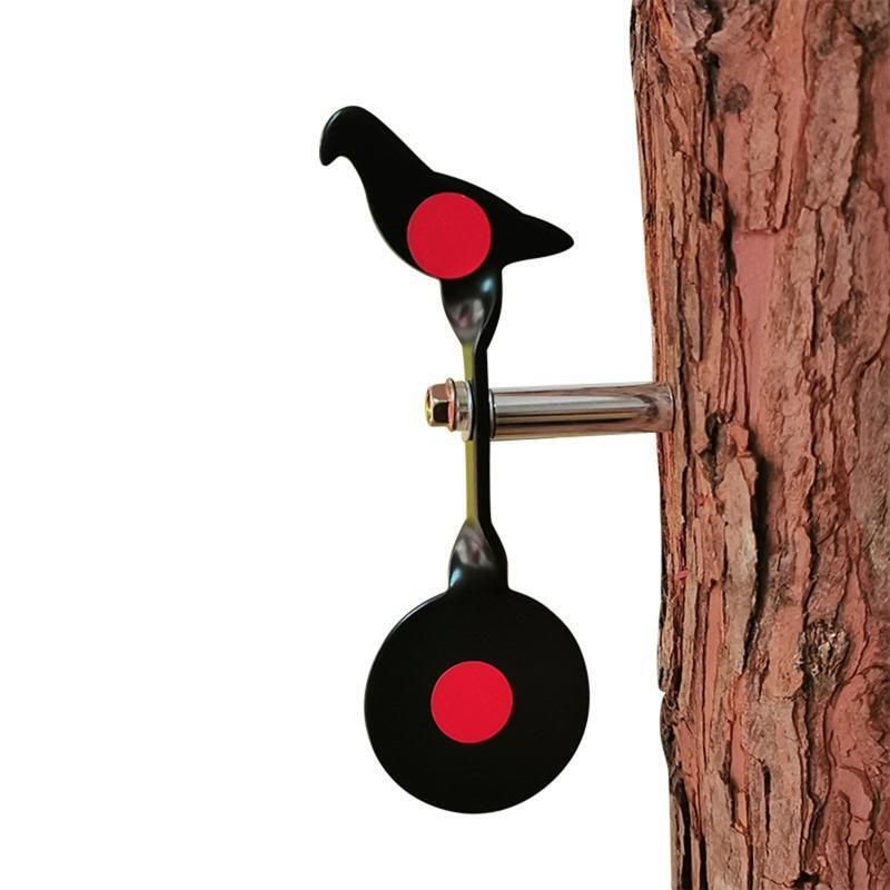 Stainless Steel Target- Bullseye Bird-shaped Outdoor Use, Paintball Training