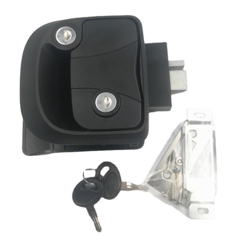 RV Camper Door Lock Zinc Alloy Door Lock Inside Outside Double Open Door Lock
