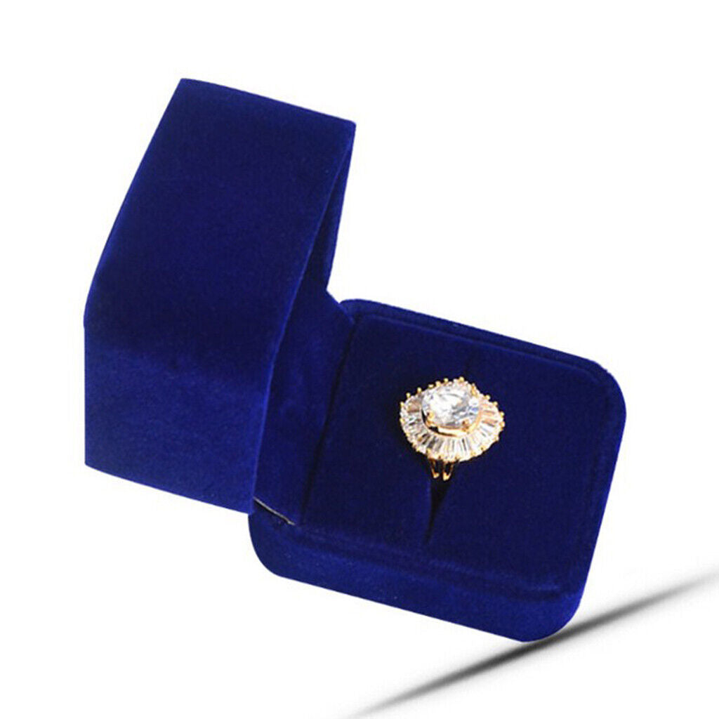 Classic Velvet Ring Jewelry Display  Proposal Wedding