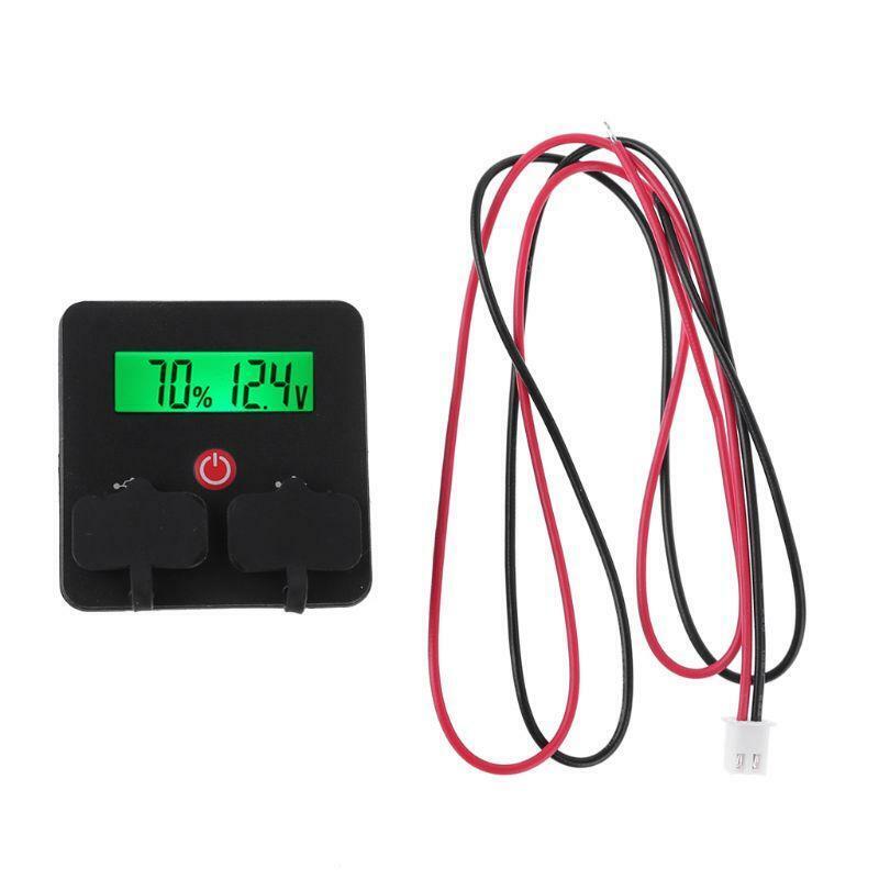 Universal Digital Voltmeter Battery Capacity Indicator Waterproof Module 12V 24V