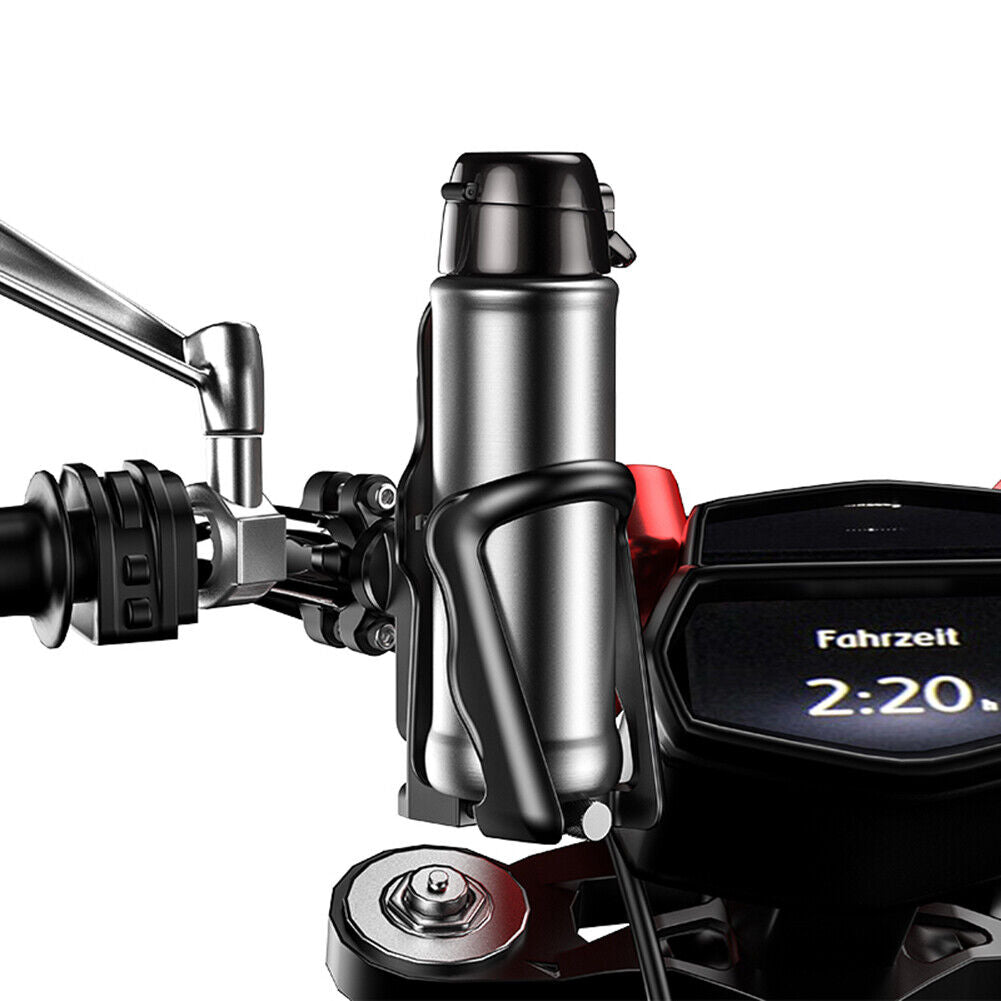 Motorcycle Beverage Water Bottle Holder Drink Cup Cage for MTB Bike Bicycle