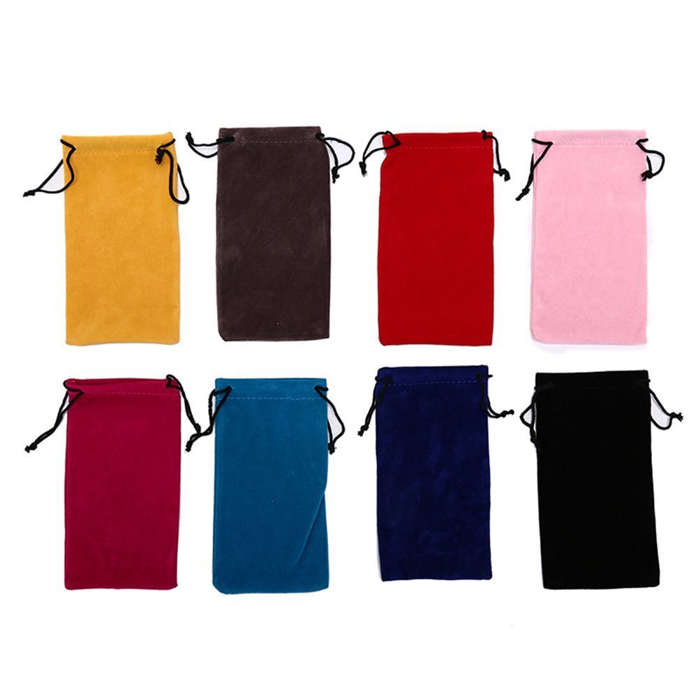 Soft Drawstring Pouch Bags Sunglasses Bag Eyeglasses Pouch Glasses Cloth Bags