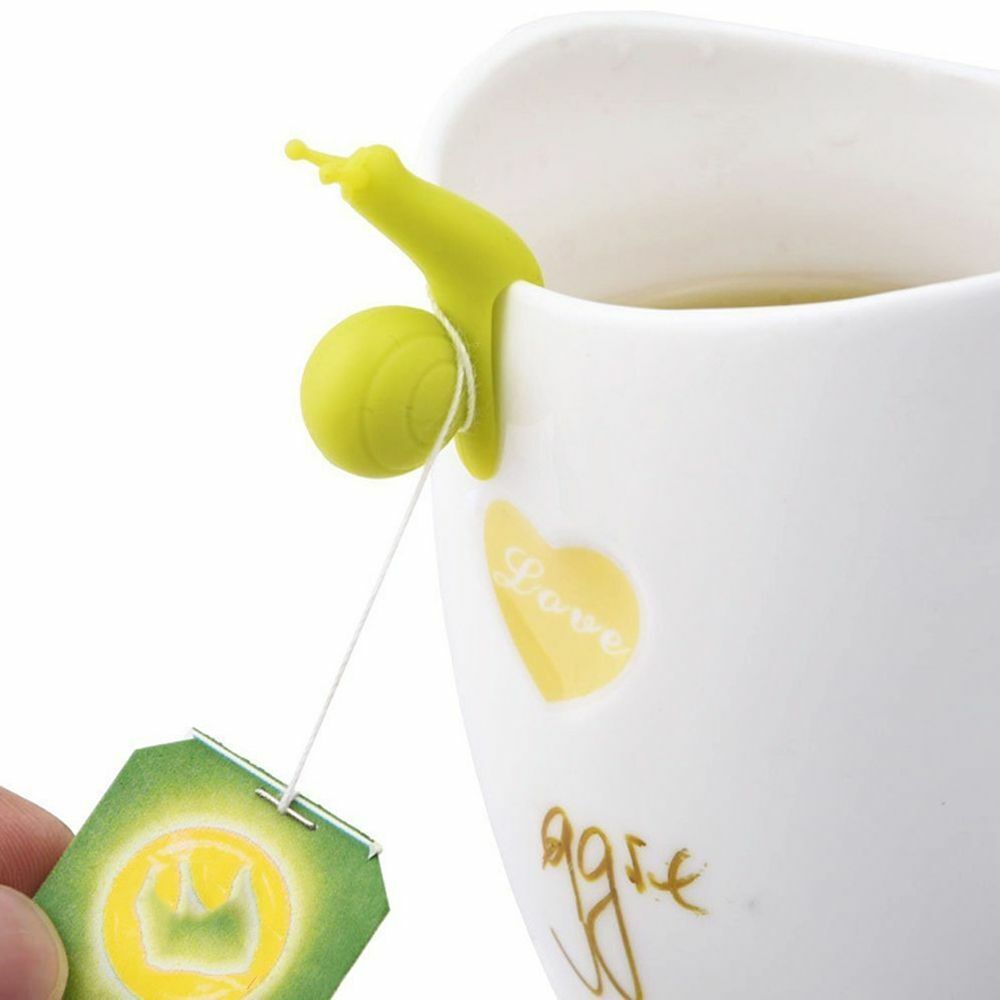 Silicone Tea Pot Decoration Tableware Tea Bag Holder Tea Bag Clips Drinkware