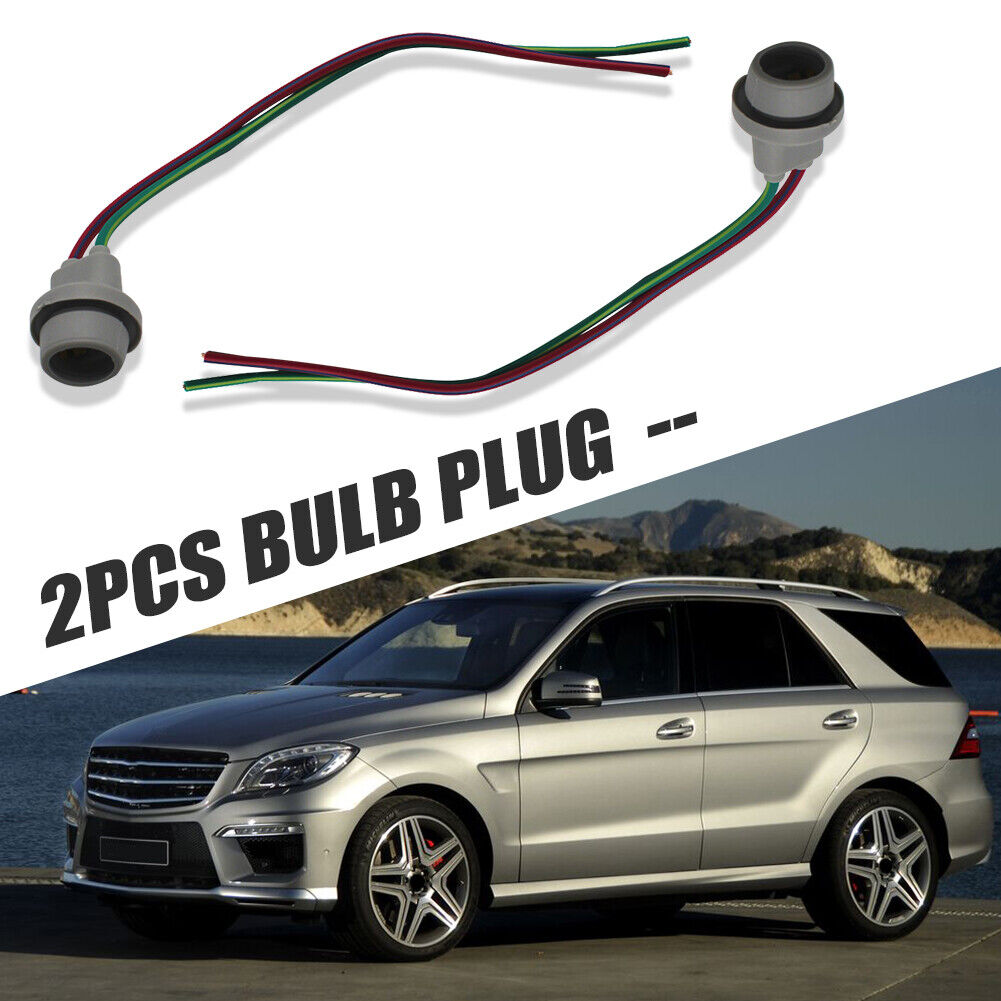1 Pair T10 W5W 147 555 655 Wedge Bulb Holder 12V Car LED Light Bulb Socket