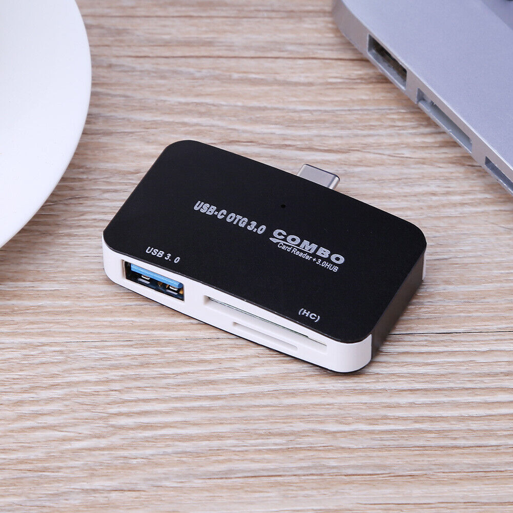 USB 3.0 Type-C Hub OTG Adapter+ Card Reader for PC Phone Laptop-172523