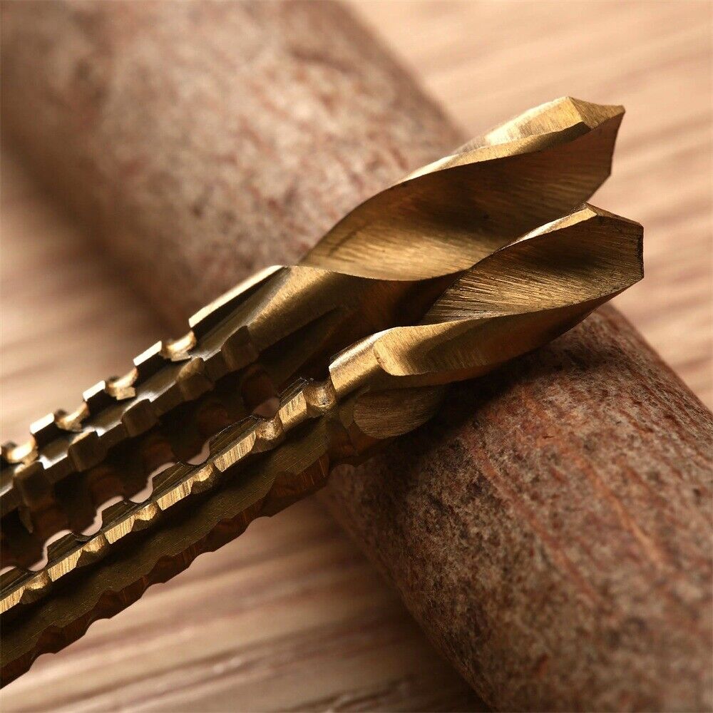 3/4/5/6/6.5/8mm HSS Drill & Saw Bit Set Cutting Metal Plastic Wood Rotary Tool