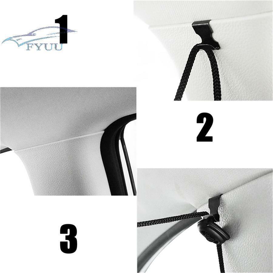 2 Pcs 95x120cm Taxi Car Isolation Curtain Partition Protection Curtain Sun Shade