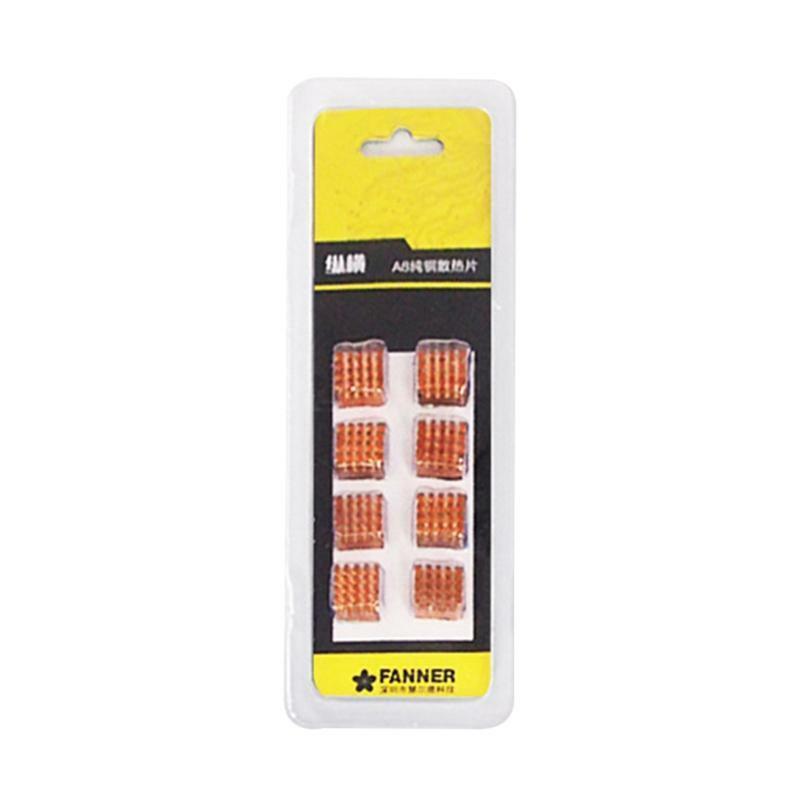 Pure Copper Heatsink PC Memory Cooler with High Performance Thermal Adhesive
