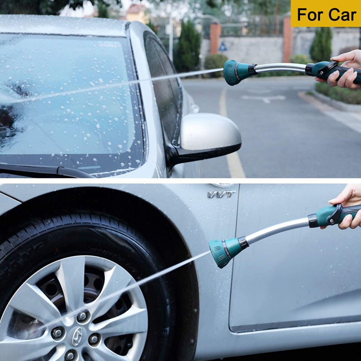 Household Car Wash Watering Wand Foam Long Rod High Pressure Water Sprayer