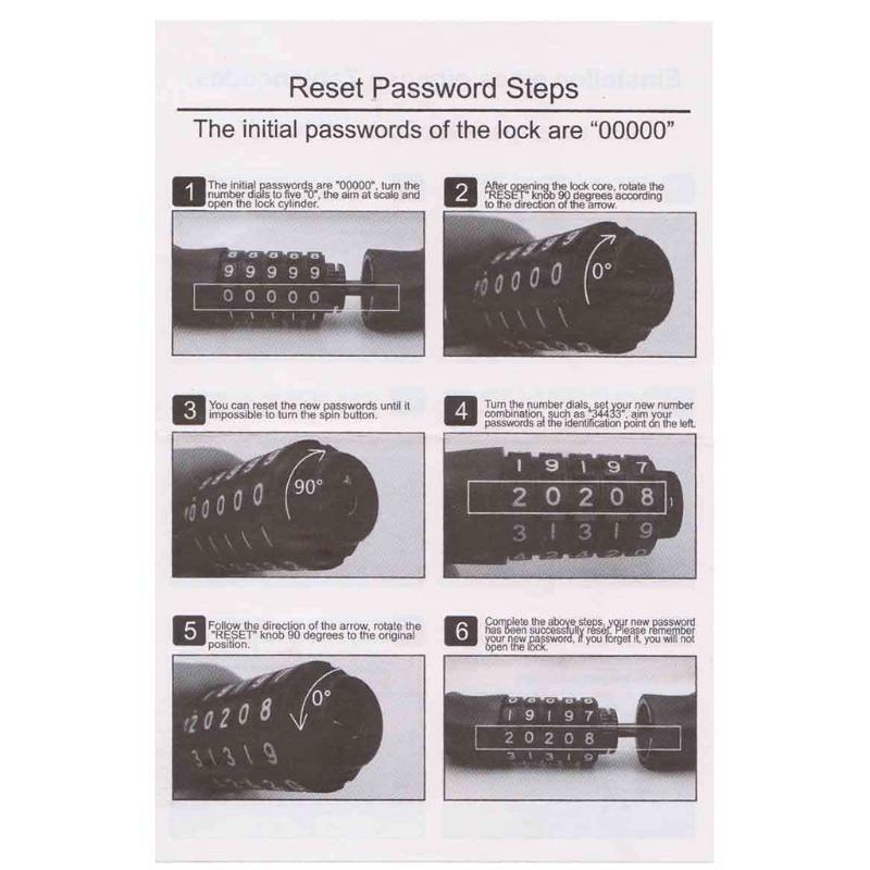 Heavy Duty Motorcycle Chain Lock Bike Chain Lock  Motorcycle Locks