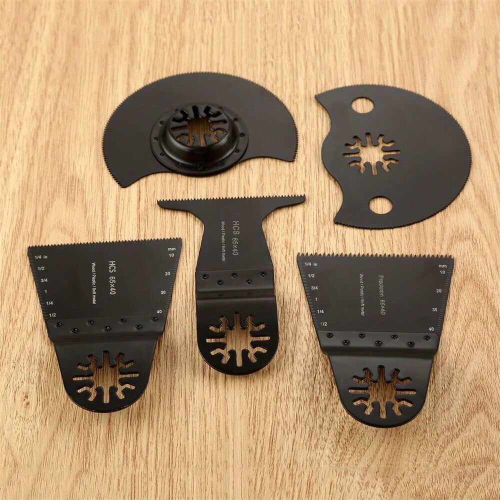 5pcs Segment Precision E-cut Saw Blades Oscillating Tool For Fein ,Black&Decker