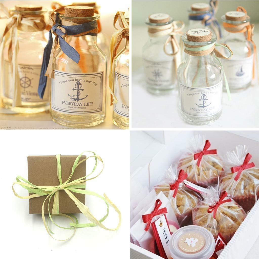 Raffia Paper Ribbon String   Decorative Embellishments