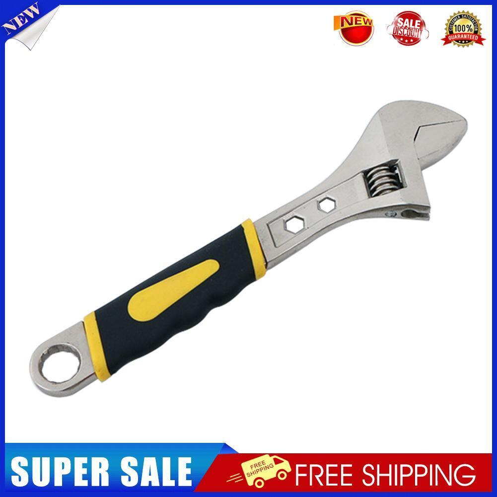Adjustable Wrench Stainless Steel Universal Spanner Mini Hand Tool (8 inch)