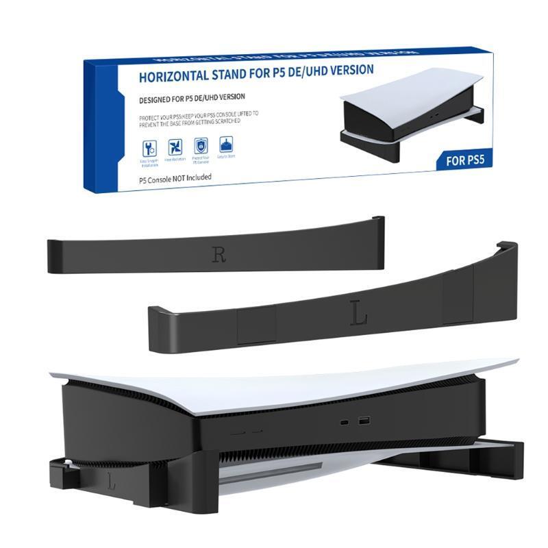 Horizontal Storage Rack for PS5 Host Rack Storage Holder Stand Lay the Stand