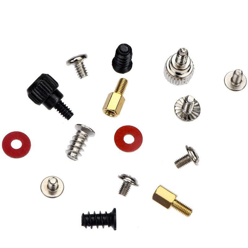 Desktop PC Case Server Screws Bolt Standoff Cable Tie Screwdriver Cleaning Brush