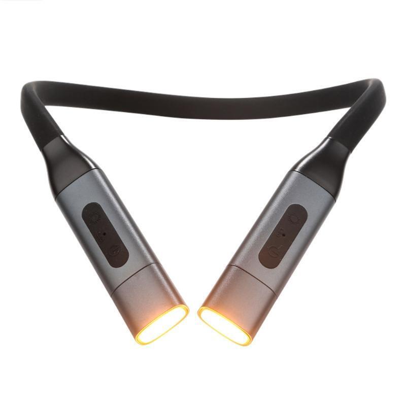 2 Flexible Soft Silicone Arms Neck Reading Light Comfortable for Bookworms Craft