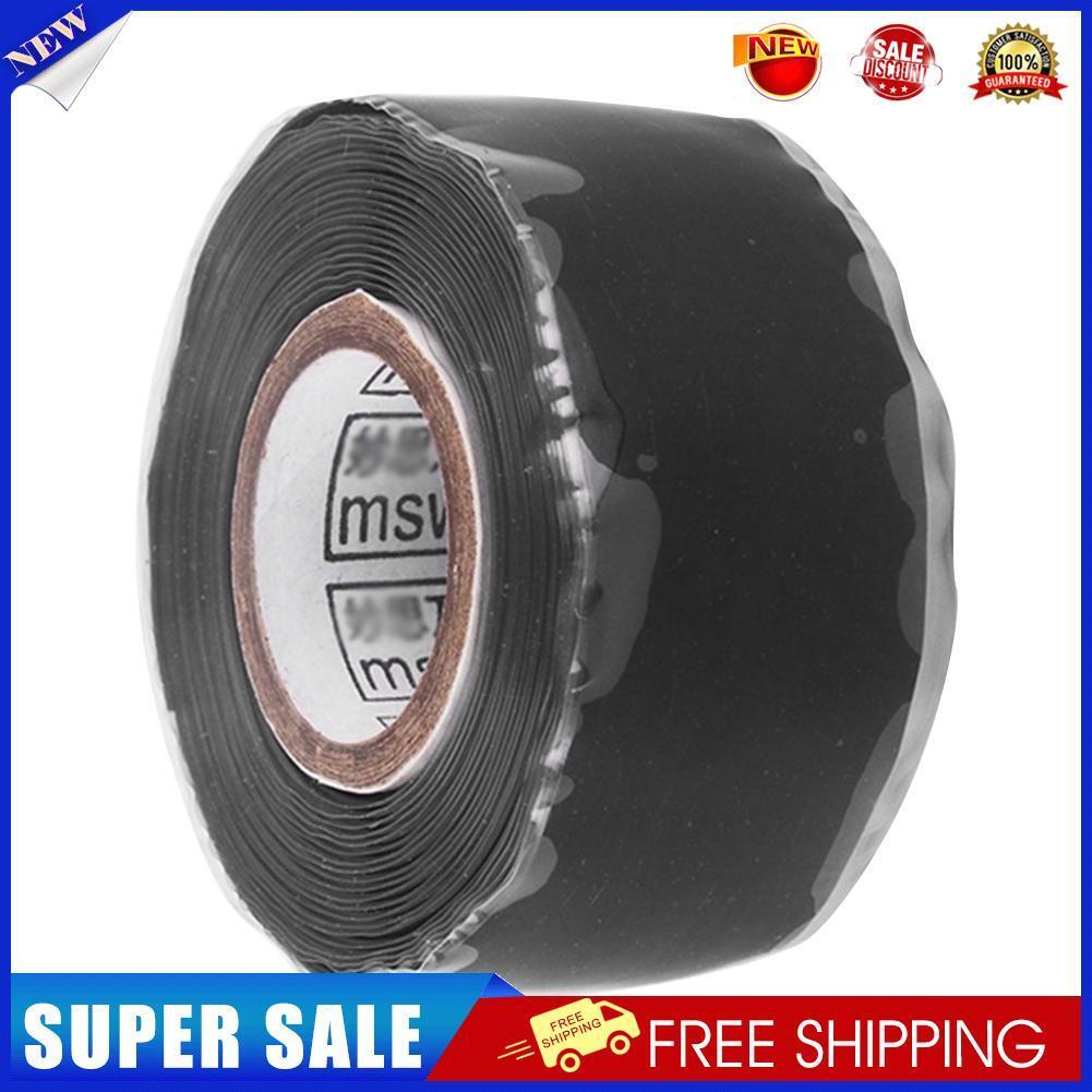 Waterproof Silicone PerformanceRepair Tape Bonding Wire Film Tape (Black)