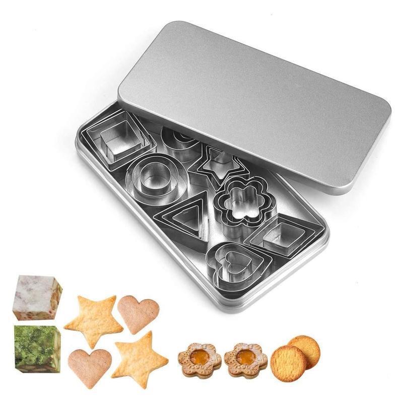 30 PCS Cookie Cutter Biscuit Cutter Cookie Mould Biscuit Mold 10 Different Shape