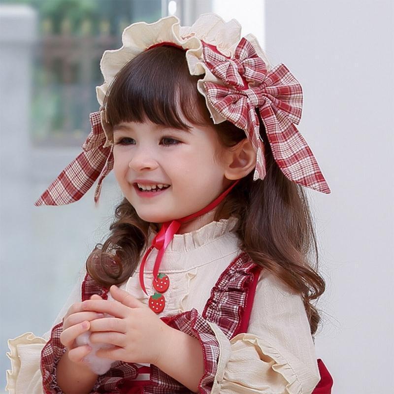 Children Princess Lolita Hairband Baby Bow Hairband Infant Hair Wear Accessories