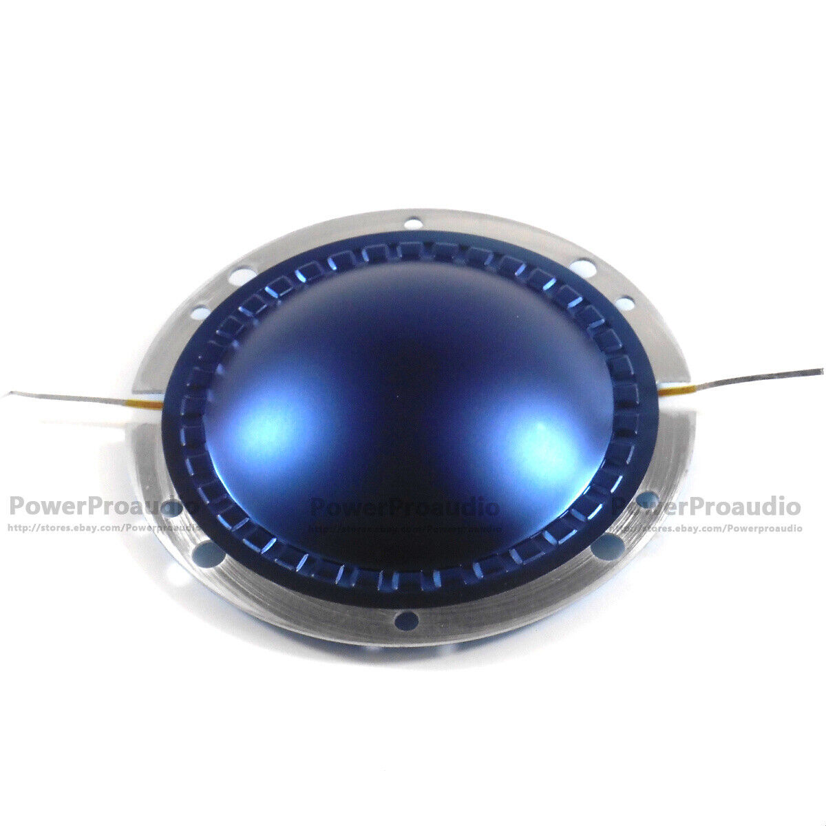 4 x Diaphragm Kit  for P Audio SD-75BF SD75BN Driver VC 76mm 8ohm Blue Titanium