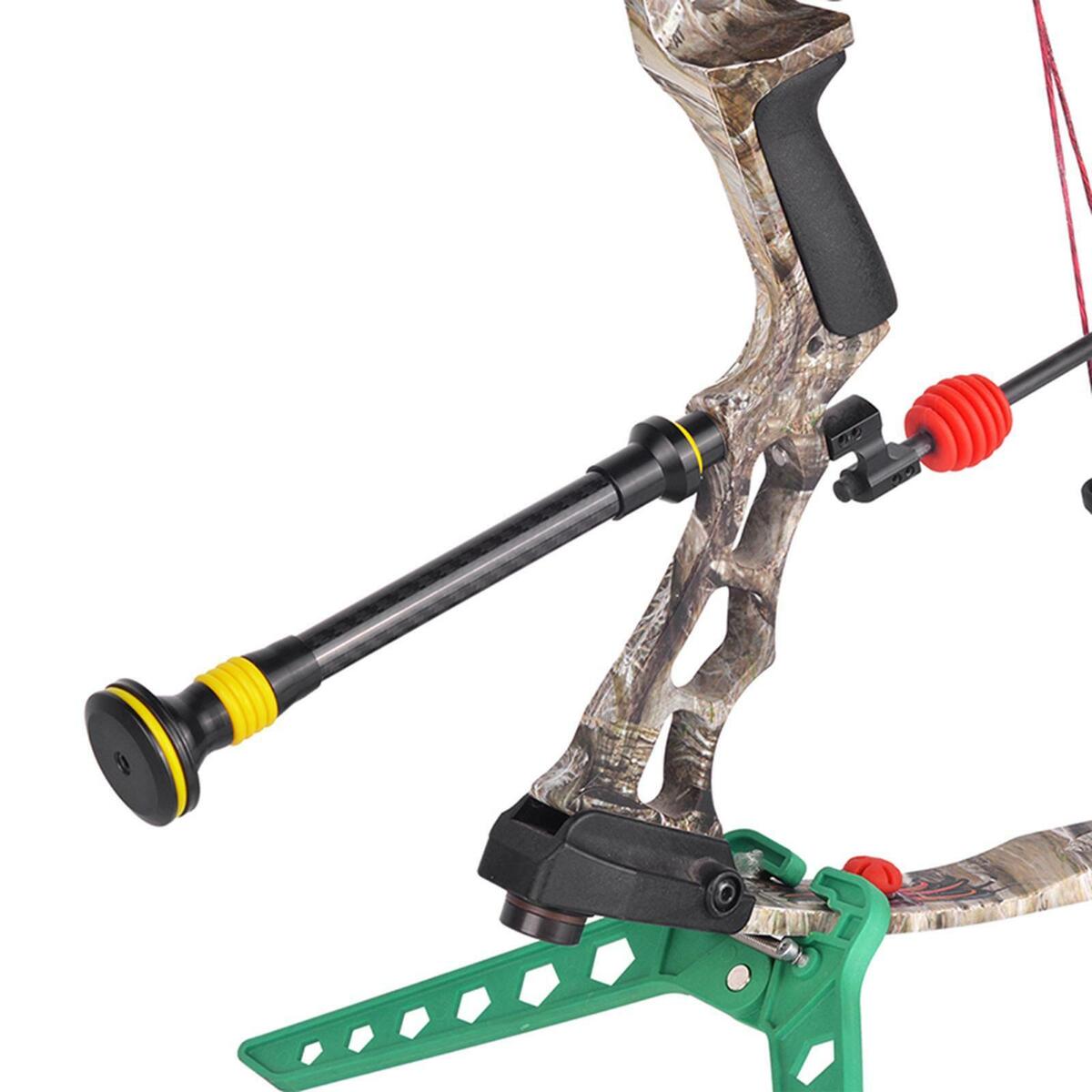 9" Bow Stabilizer Carbon Fiber  Damping Vibration Damper  Rod