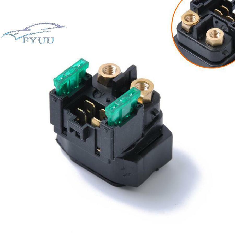 Starter Relay Solenoid Switch Fit For 2005-2008 Yamaha Grizzly YXR 660 Rhino