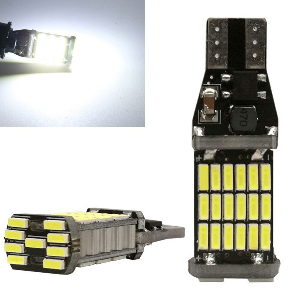 Free LED Canbus T15 W16W 45 SMD 4014 Turn Signal Lamp Car Reverse Back Light