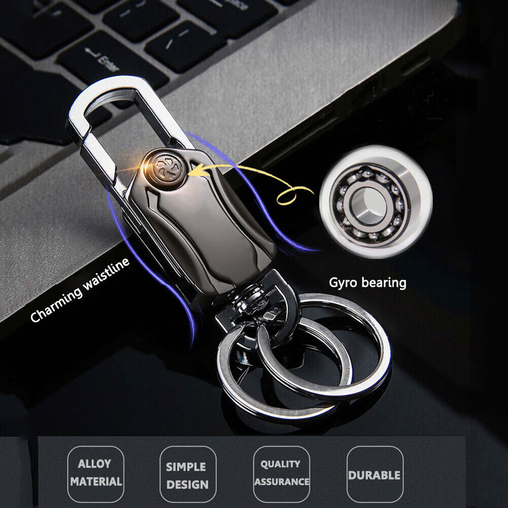 360 Rotation Keychain Bottle Opener Pocket Outdoor Camping EDC Multi Tools