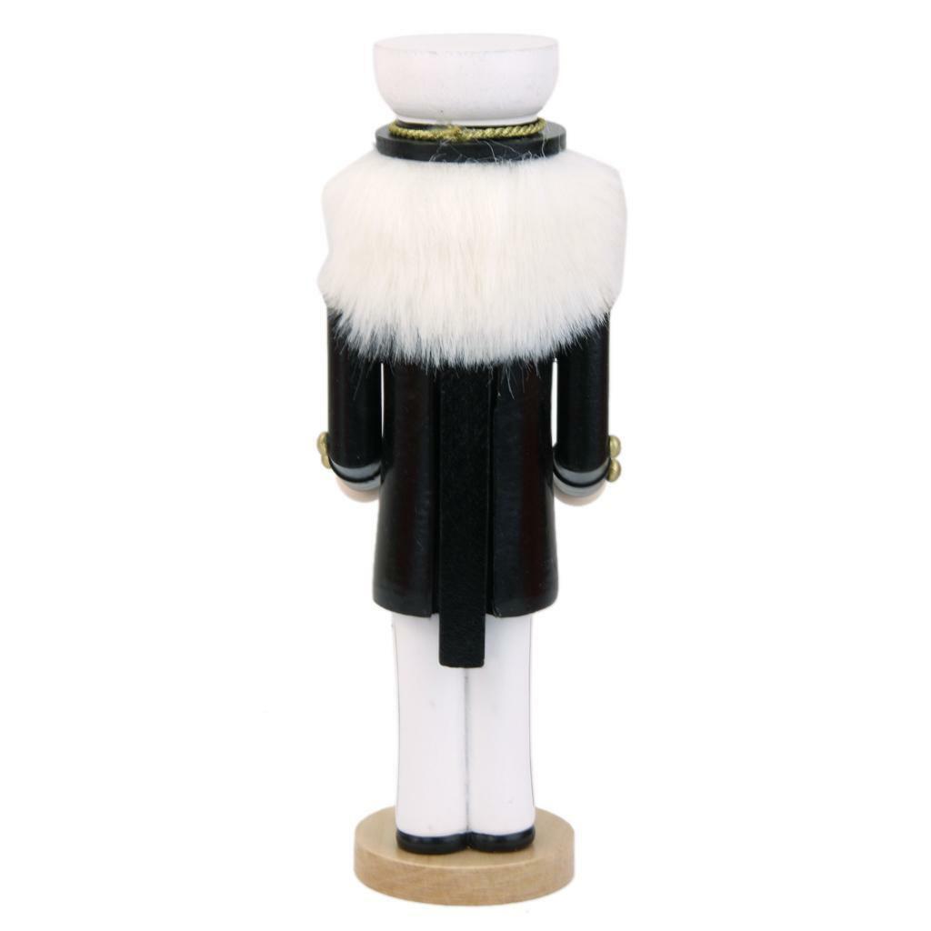 2x Handmade Nutcracker Soldier Puppet  Decor Collectibles Gift