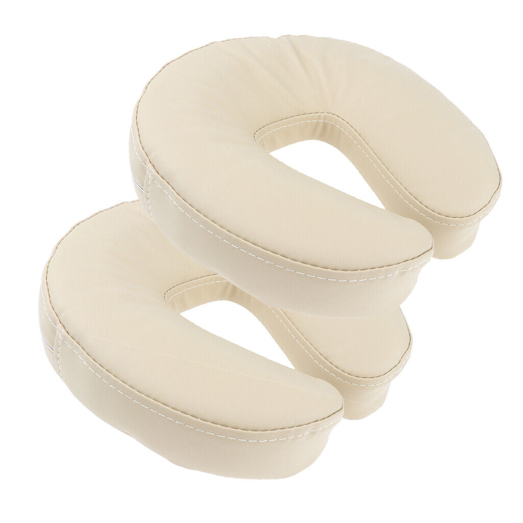 2 Packs   Massage Table Bed Pillow Headrest Cushion