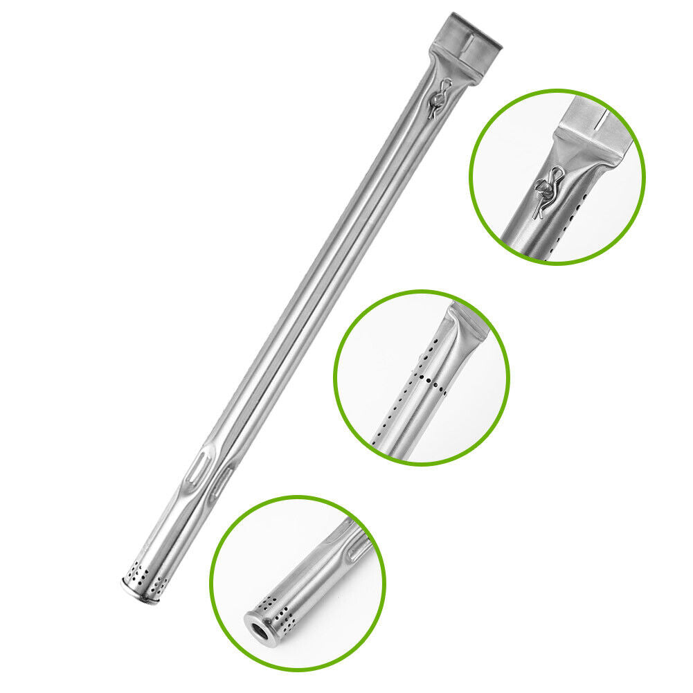 4x BBQ Gas Grill Tube Stainless Steel Barbecue Burners Replacement Pipes