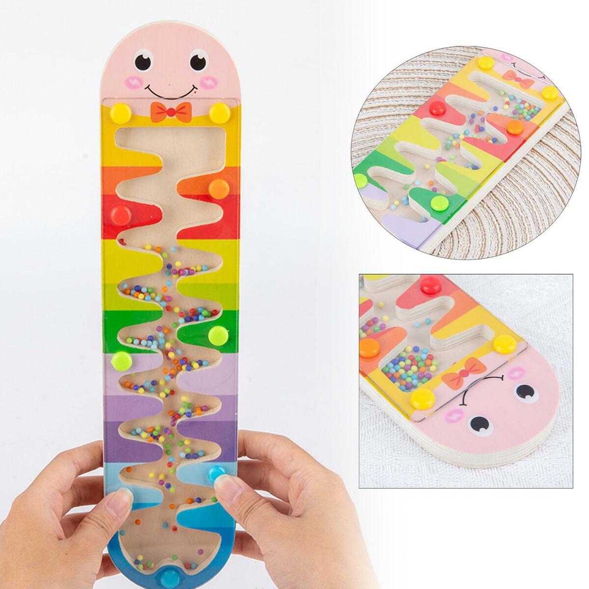 Colorful  Raindrop Musical  Rattle Tube for  and  Babies