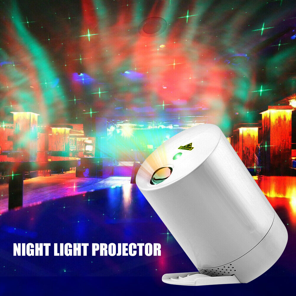 Starry Sky Projection Light LED Rotating Dream Star Water Wave Lamp (B)