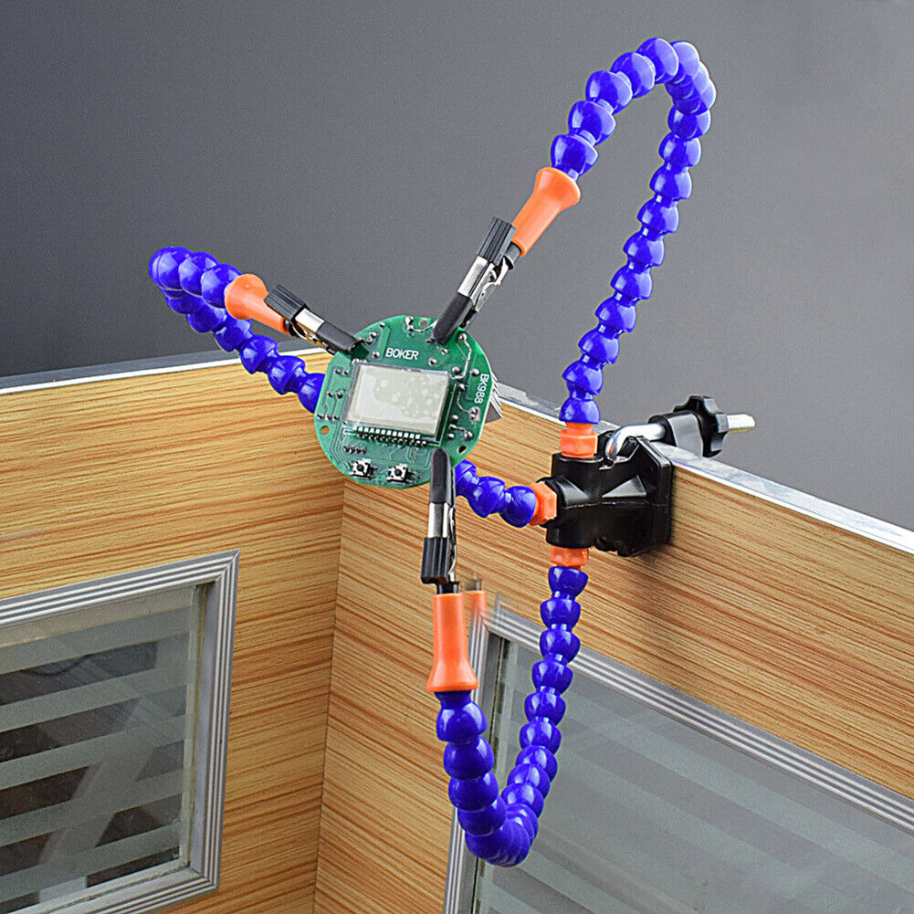 Third Helping Hand Tool Soldering Iron Holder Table Clamp Welding Station