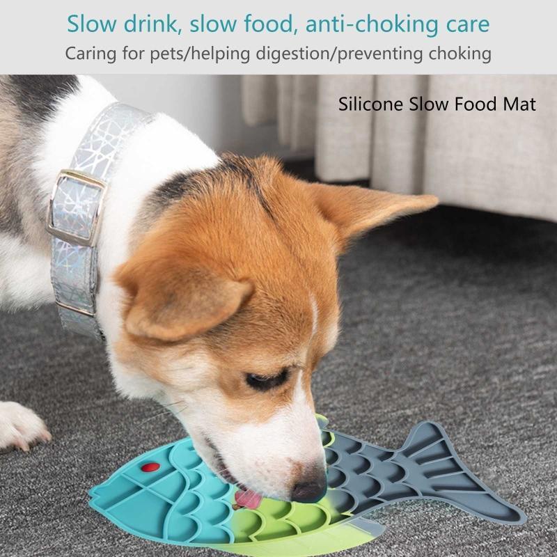 Dog Lick Mat for Boredom & Anxiety Reduction Perfect for Dry Food Treats Yogurt