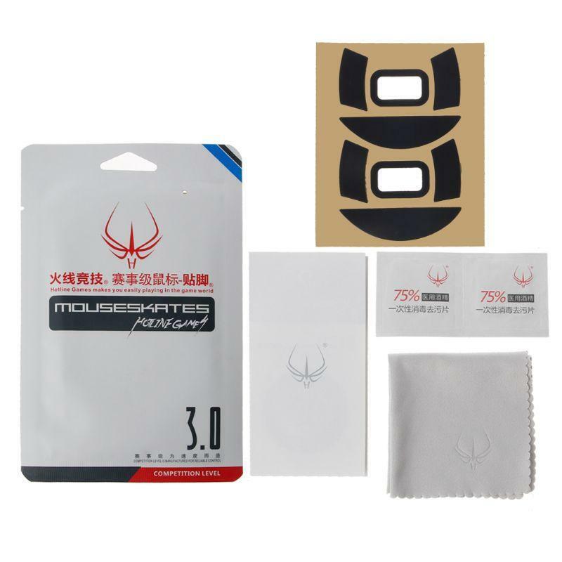 2 Sets/Pack Mouse Anti-slip Feet for Razer DeathAdder Essential 2000 Mouse Feet