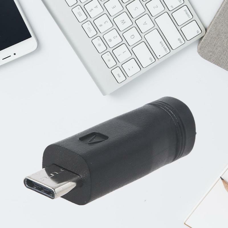 5.5x2.1mm Female to Type C USB Male Practical Adapter Fast Charge