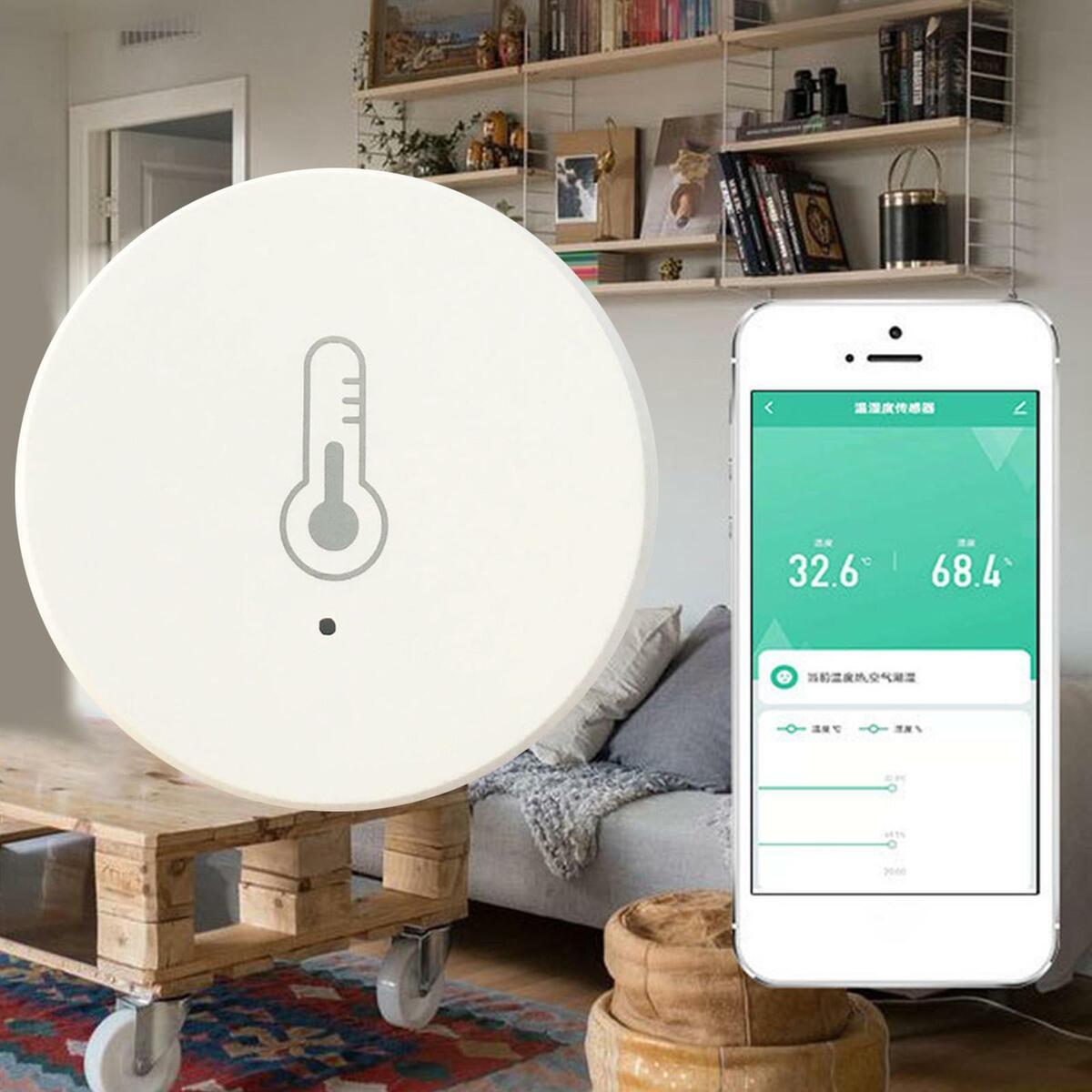 Temperature and Humidity Sensor for Tuya  Monitor for Greenhouse