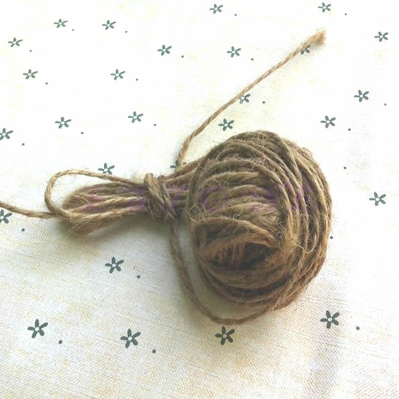5 Meters Long Multi-purpose 2MM Three-ply HempRope DIY Accessories