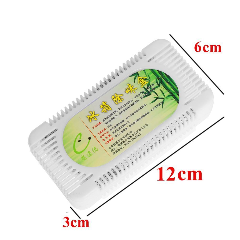 Freezer Deodorizer Fridge Air Fresher Carbon Box Smell Remover Purifier