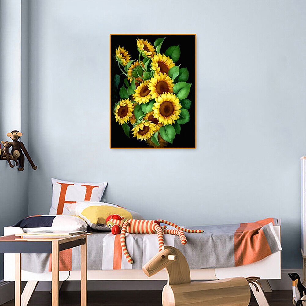 Diamond Painting 5D DIY sunflower Full Square Diamond Mosaic Art(ZQF8063)