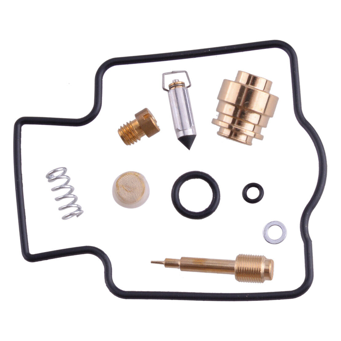 4pcs Carburetor Repair Rebuild Kit Fit for Kawasaki ZX1100 C1-C4 ZZR1100 D1-D5