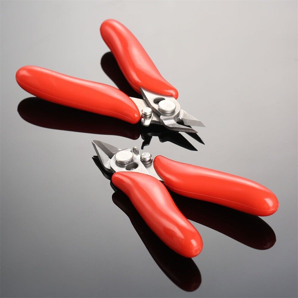 1×Electrical Cutter Plier Wire Cable Cutter 3.5 inch Mini Pliers Non-slip Handle