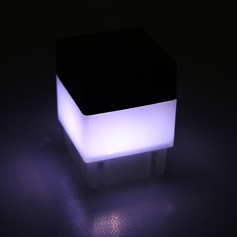 Outdoor LED Solar Post Headlamp Waterproof Fence Lamp Home Garden Lantern