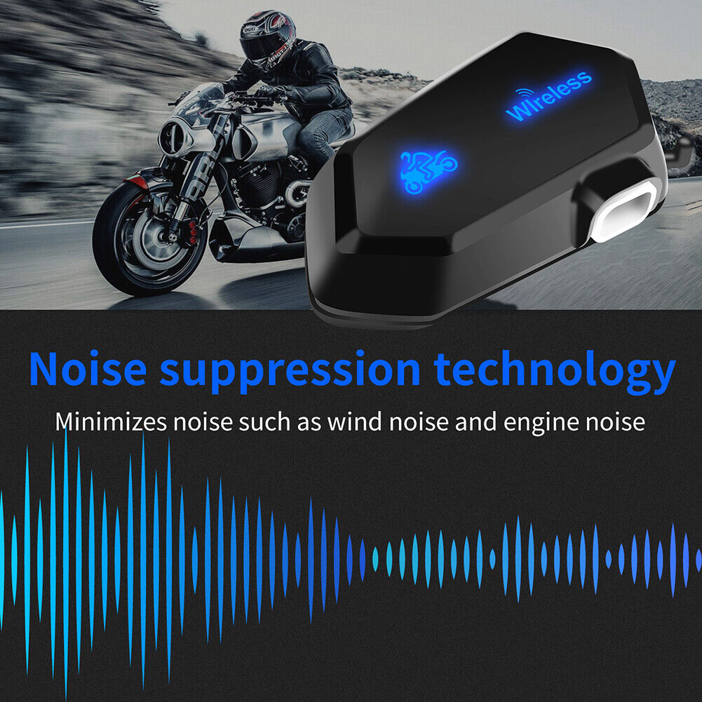 M01 Motorcycle Wireless Headset Bluetooth-compatible Earphone for Helmet