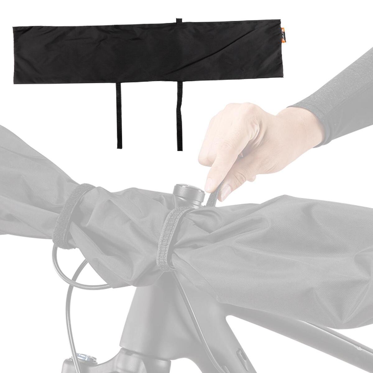 Bike Handlebar Cover Water Resistant Dustproof Grips Cover for Road Bicycles