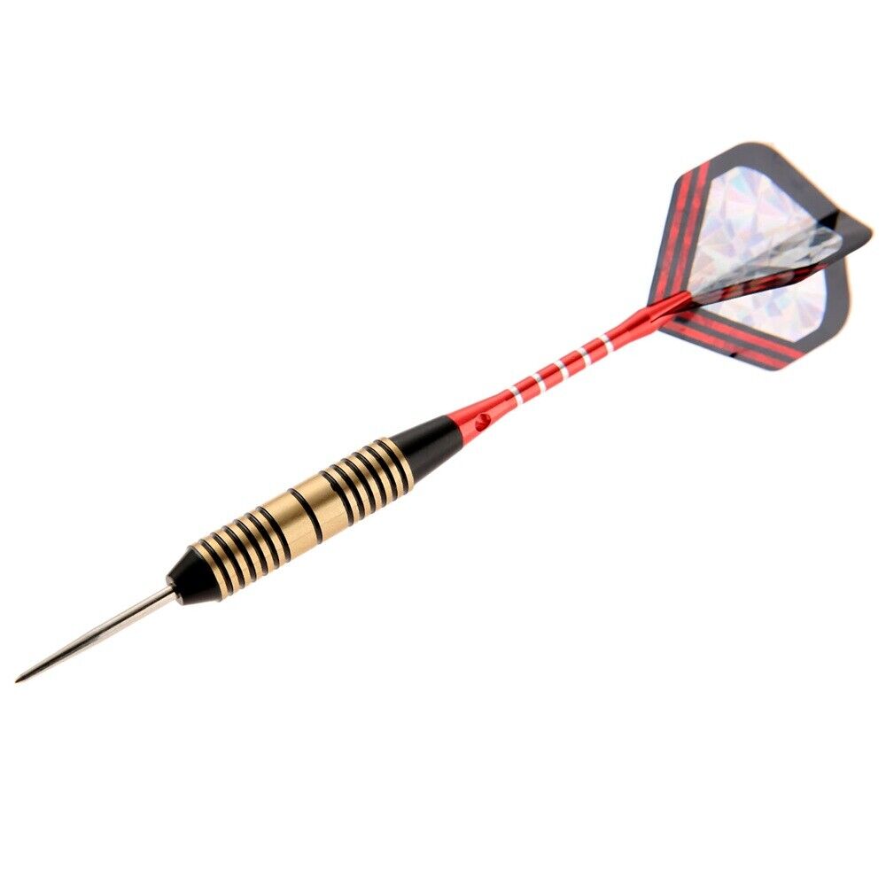 3pcs/Set Steel Tip Dart Darts with Brass Barrel Aluminum / Plastic Shaft 26g HQ
