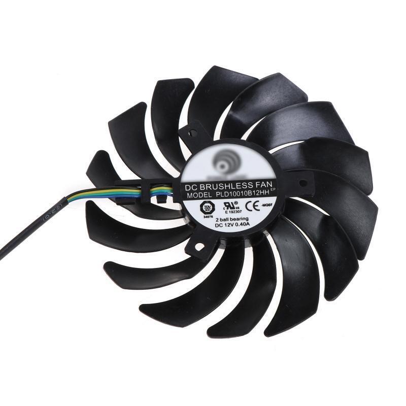 1PC PLD10010S12HH Graphics Card Cooling VGA Fan 4Pin 12V 0.4A for MSI GTX 1070