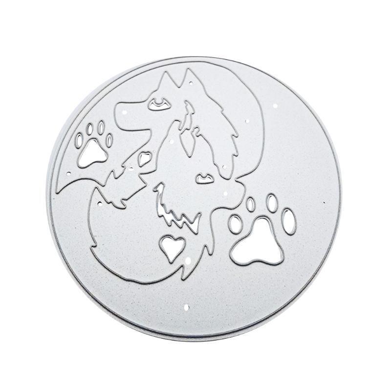 Wolf Metal Cutting Dies Stencil DIY Scrapbooking Album Paper Card Template Mold